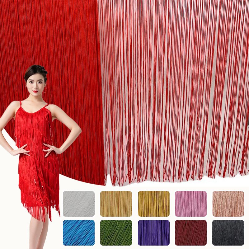 Textile And Sewing Supply - Frange en polyester de 100 cm