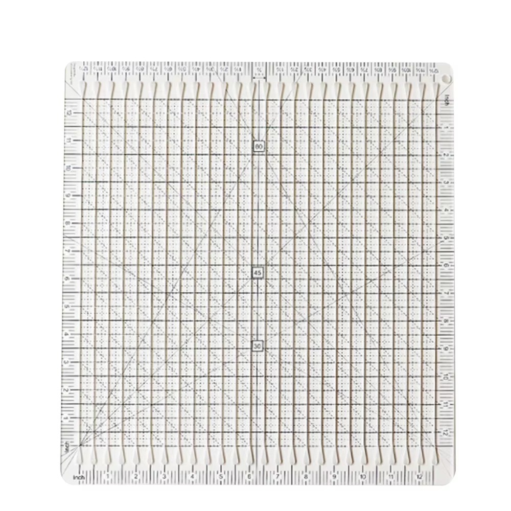 Quilting Ruler Square - Règle de découpe et de quilting