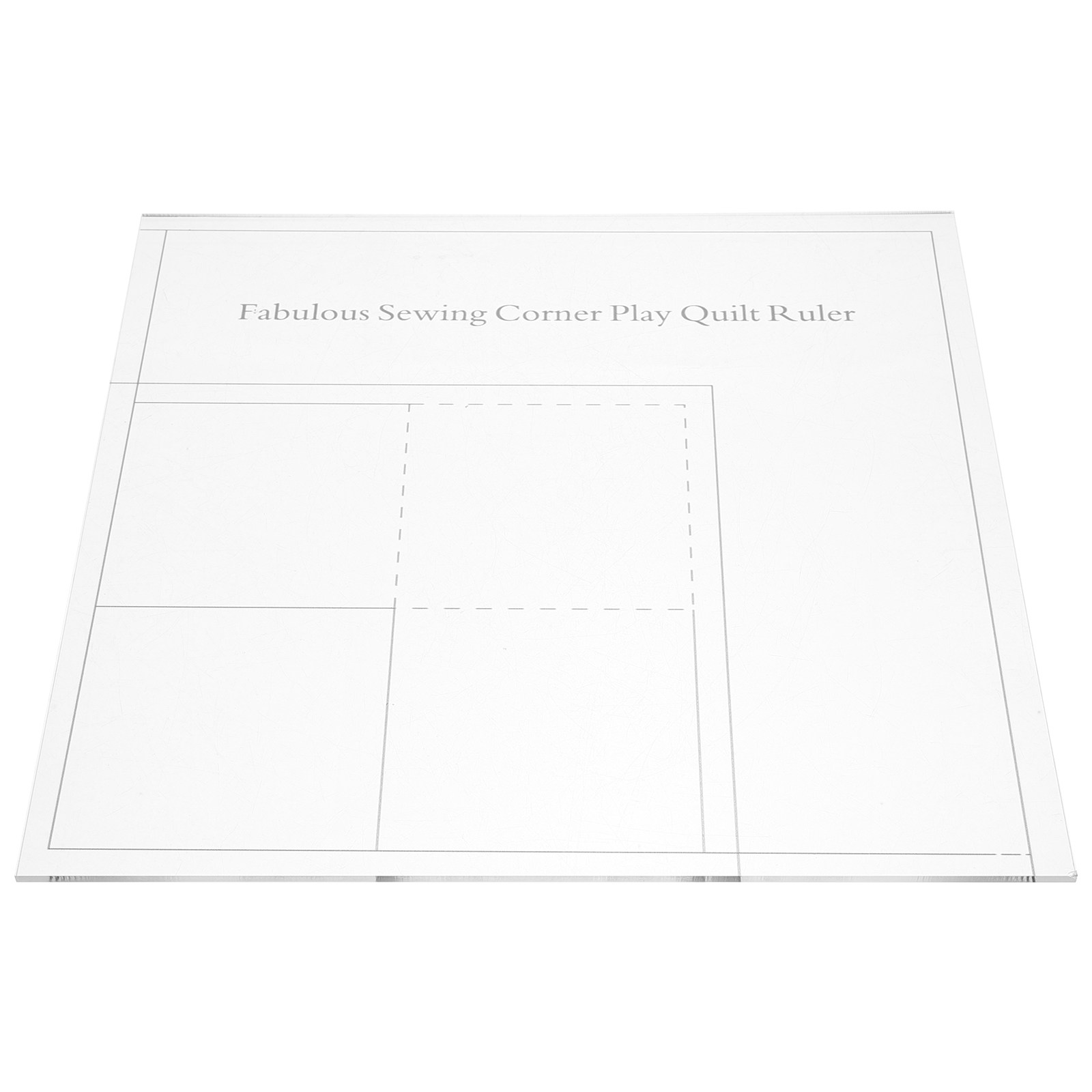 Règle de quilting en acrylique - Quilting Ruler Square avis et prix