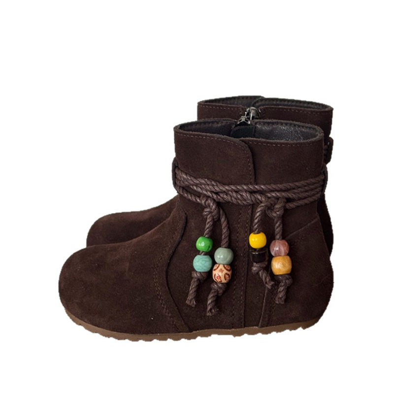 Bottines en cuir véritable pou - Sewing Gt avis et prix