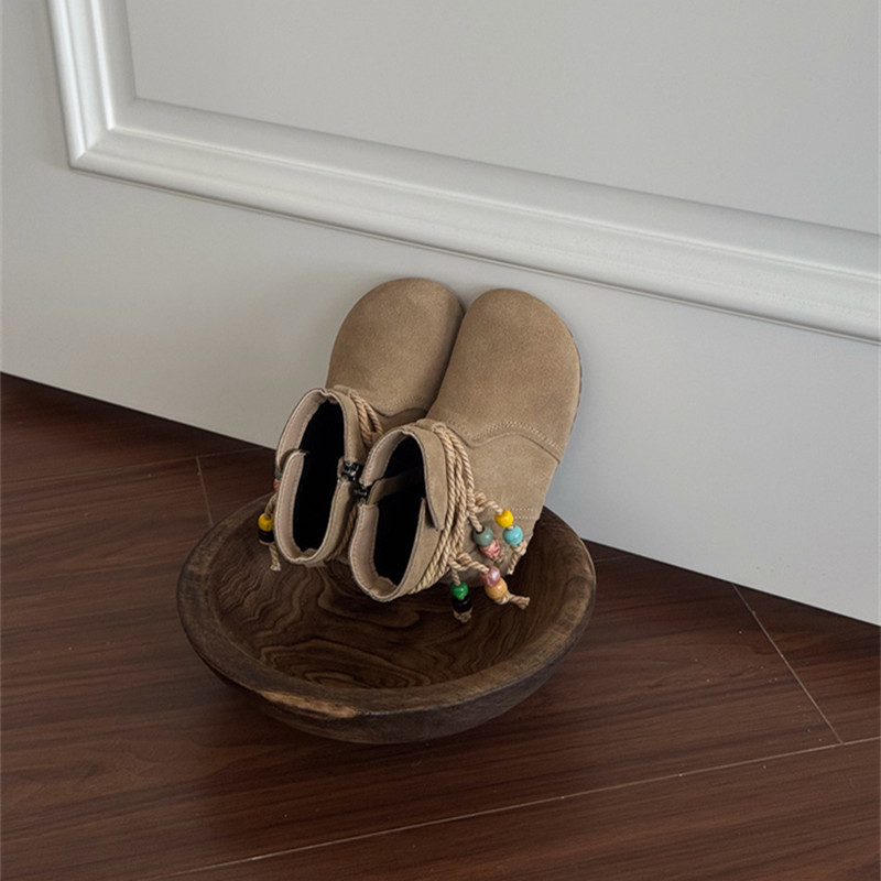 Bottines en cuir véritable pou - Sewing Gt avis et prix