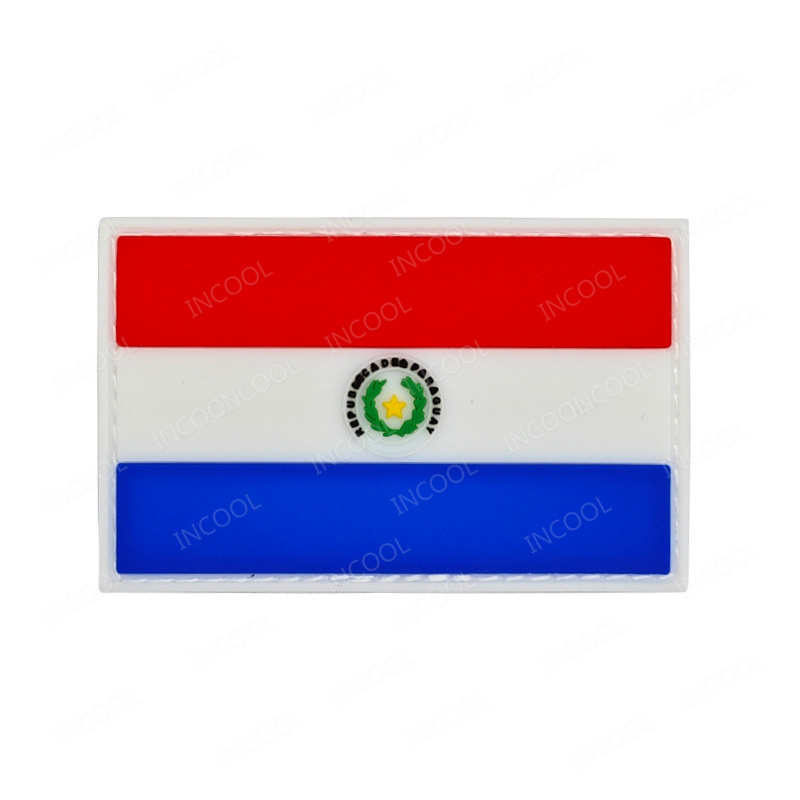 Patch brodé drapeau du Paragua - Velcro Sew On avis et prix