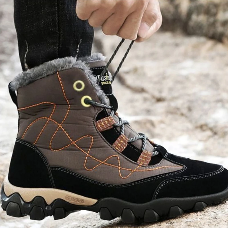 Bottes de neige épaisses doubl - Sewing Fleece avis et prix