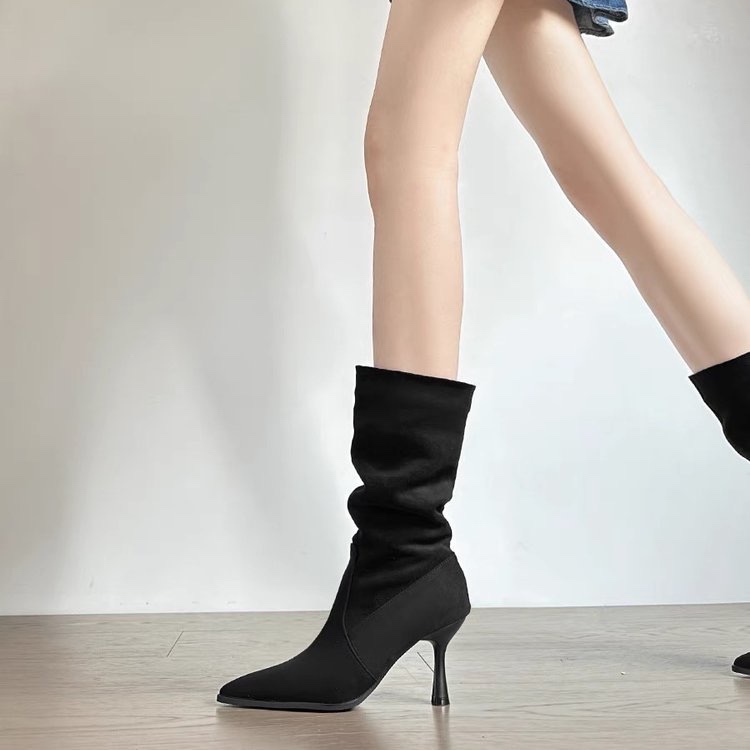 Bottes modernes mi-mollet en d - Sewing Nylon avis et prix