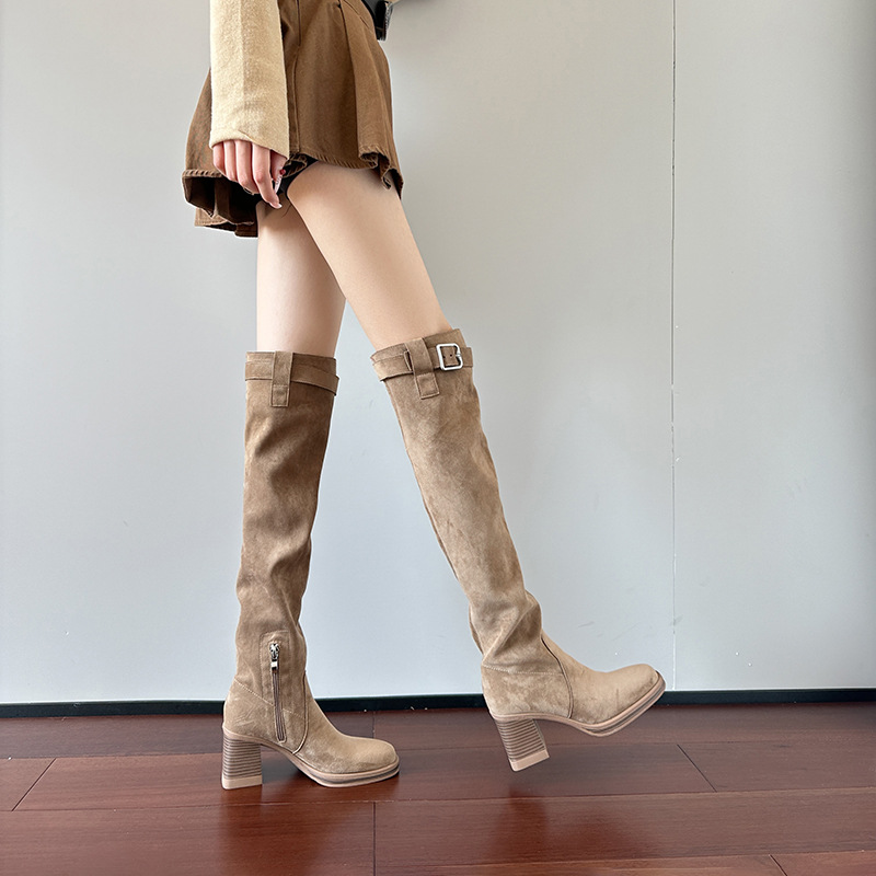 Bottes hautes à talons hauts p - Sewing Nylon avis et prix